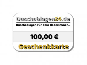 Duschablagen24.de Geschenkkarte - 100,00 €